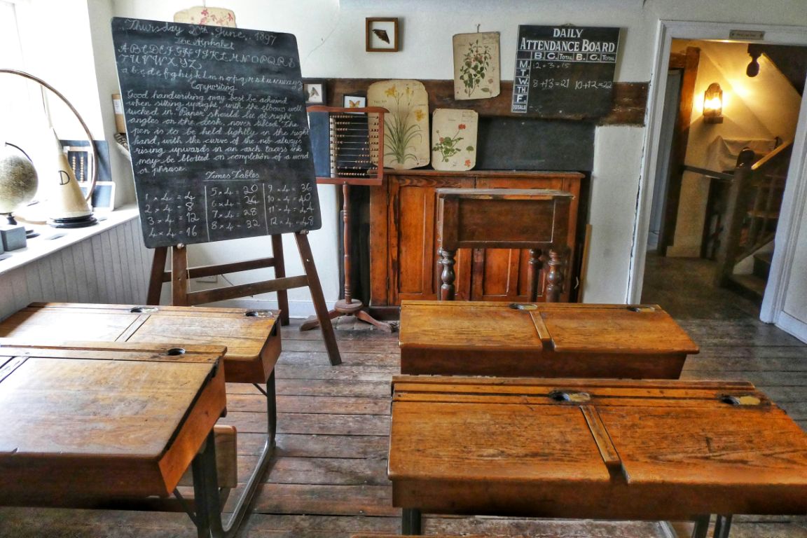 Children in a classroom